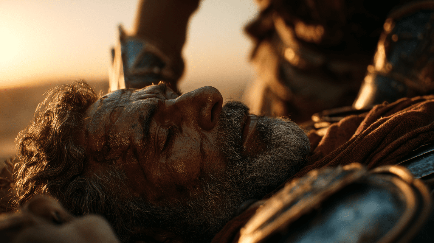 Muerte de Darío III tras la derrota frente a Alejandro Magno